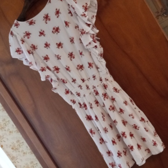 Altar'd State Flowery Faux Wrap Dress Size XS - Picture 5 of 7